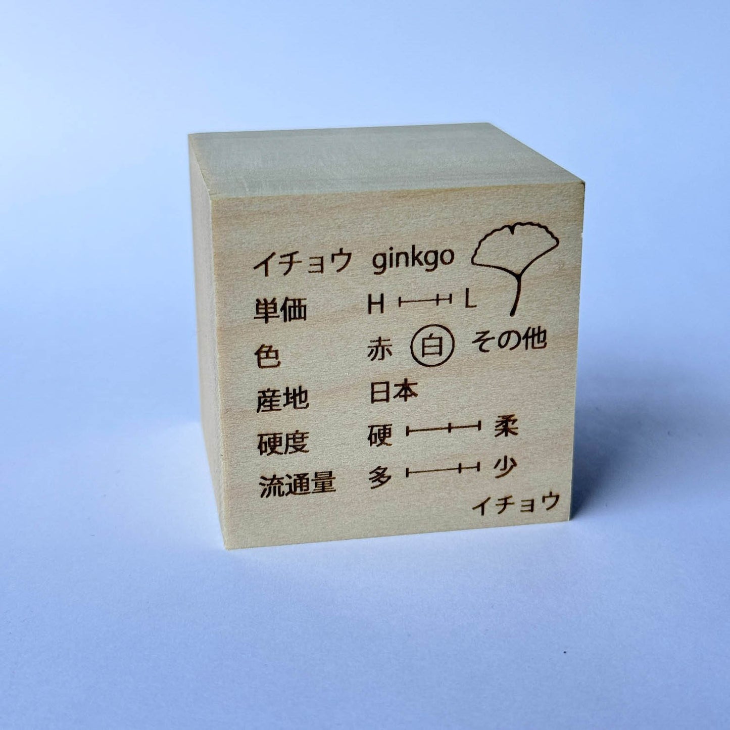 ものづくりブロック【日本の16種セット】(樹種説明入り)桐箱セット