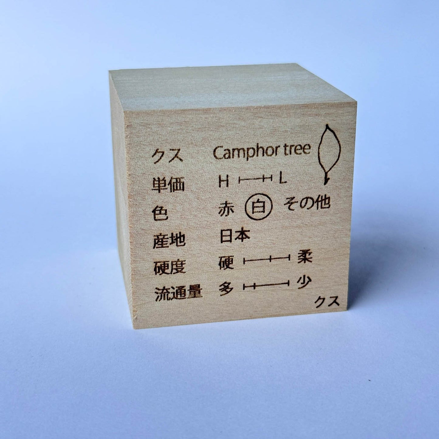 ものづくりブロック【日本の16種セット】(樹種説明入り)桐箱セット