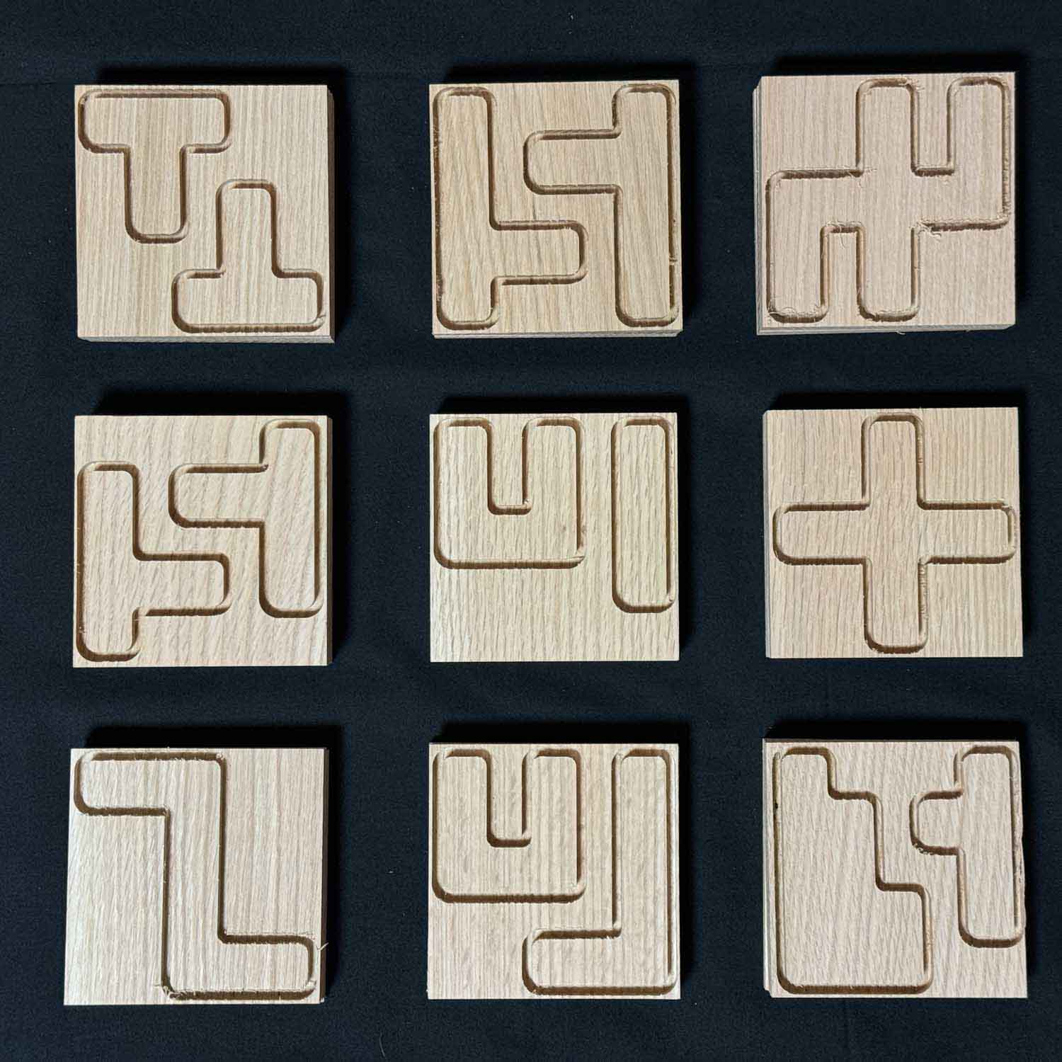 パズル　組み立て済み 立体パズル 夜の街 木製パズル 組み立て プレゼント 誕生日 クリスマス